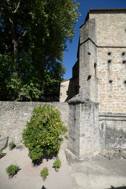 istock Cuacos de Yuste, Extremadura, Spain. Carlos V stone monastery 1472746302