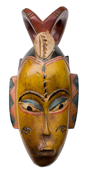 African Tribal Mask stock photo
