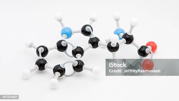 Tryptophan Aminosäuremolekül Stockfoto und mehr Bilder von Aminosäure - Aminosäure, Atom, Biologie