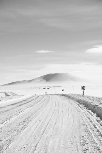 Free Stock Photo of Snow Covered Street in Black and White | Download ...