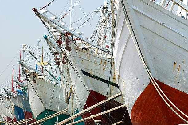 istock shooners at sunda Kelapa 147275035
