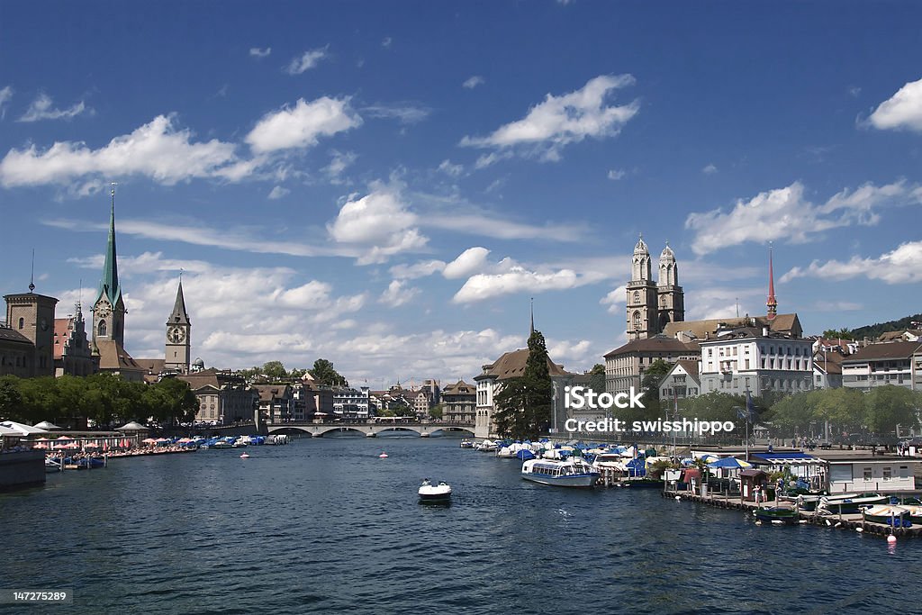 Zurich - Foto de stock de Agua libre de derechos