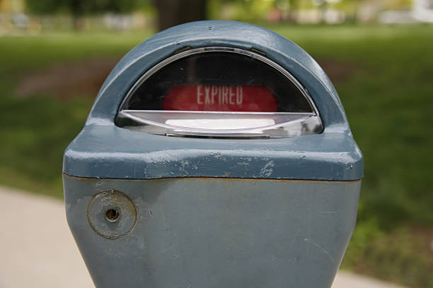 Parking Meter stock photo