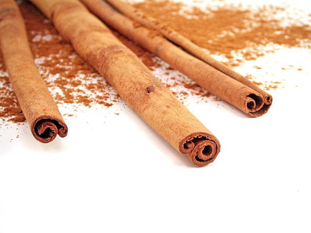 Cinnamon sticks. stock photo