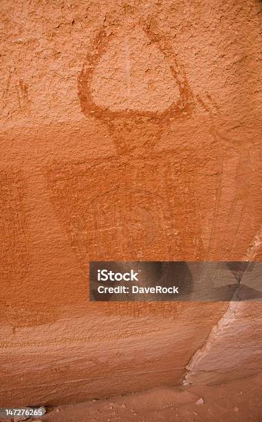 Piktogramme Horseshoe Canyon Stockfoto und mehr Bilder von Alt - Alt, Anthropomorph, Antike Kultur