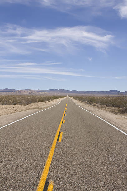 istock Road in Mohave Desert 147276395