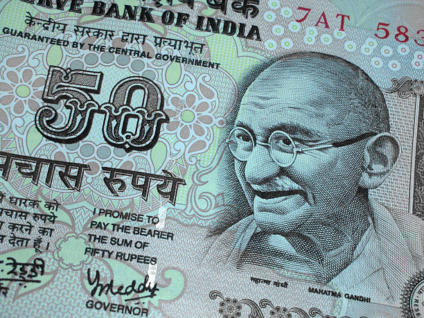 istock Indian currency - Fifty rupee bill / note 147276563