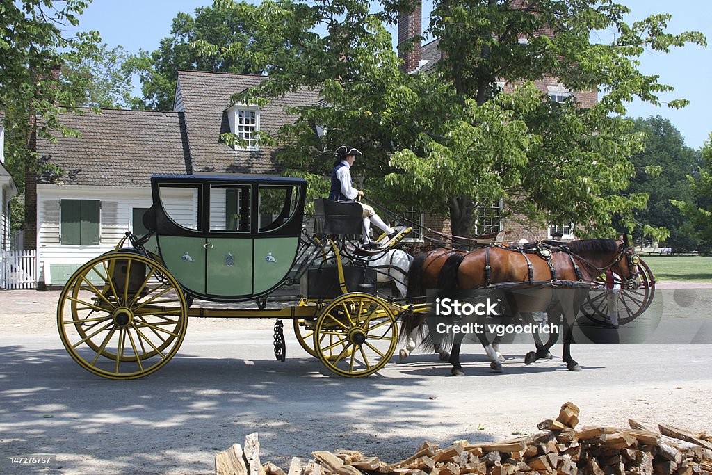 Colonial carrello - Foto stock royalty-free di Williamsburg - Virginia