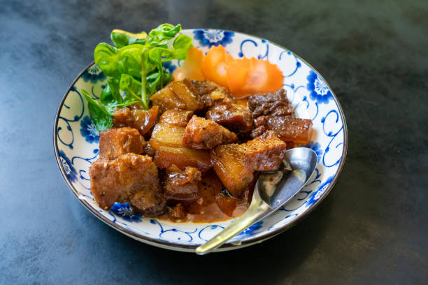 istock Phuket style braised pork belly - Moo Hong 1472768809