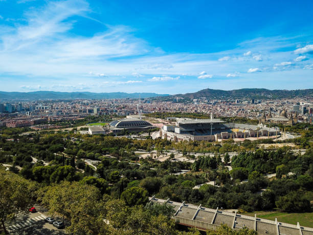 istock Barcelona city aerial 1472768877