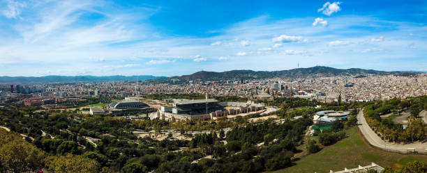 istock Barcelona city aerial 1472768930