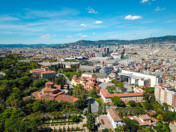 istock Barcelona city aerial 1472768960