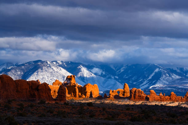 istock Arches National Park in Utah at sunset . 1472769168