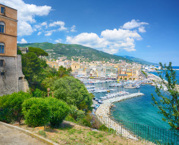 Port of Bastia port, Corsica, France