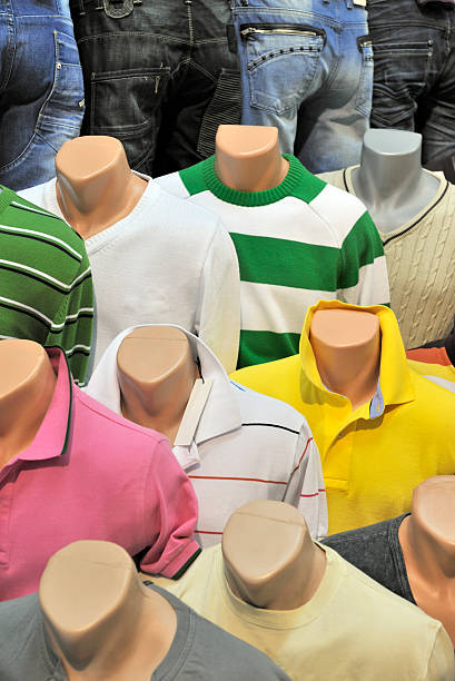 istock Teen clothing in a Bazaar 147278252