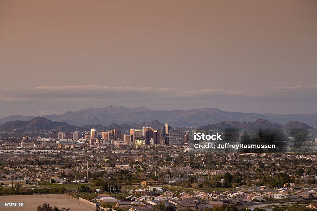 Panorama de Phoenix, Arizona - Photo de Phoenix - Arizona libre de droits