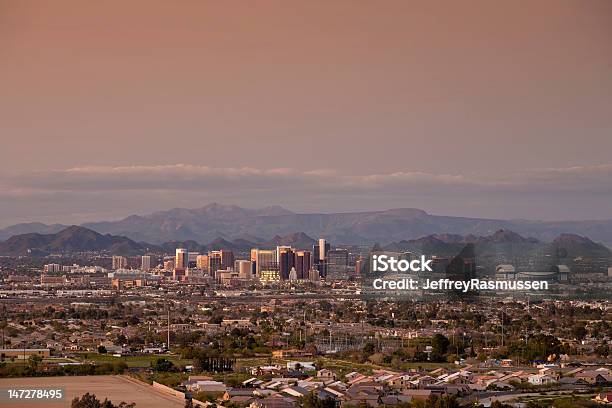 Photo libre de droit de Panorama De Phoenix Arizona banque d'images et plus d'images libres de droit de Phoenix - Arizona - Phoenix - Arizona, Arizona, Centre-ville
