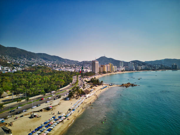 istock Acapulco drone aerial view hotel zone Playa El Morro 1472789277