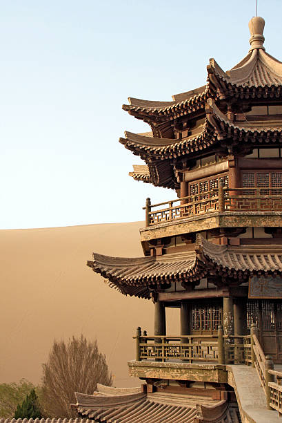 istock Temple in Dunhuang - China 147279449