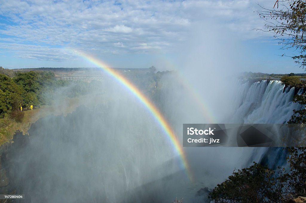 Cataratas de Victoria - Royalty-free Arco-Íris Foto de stock