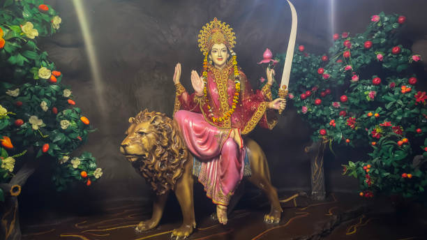 istock Maa Katyayani nav durga images navratri images 1472809121