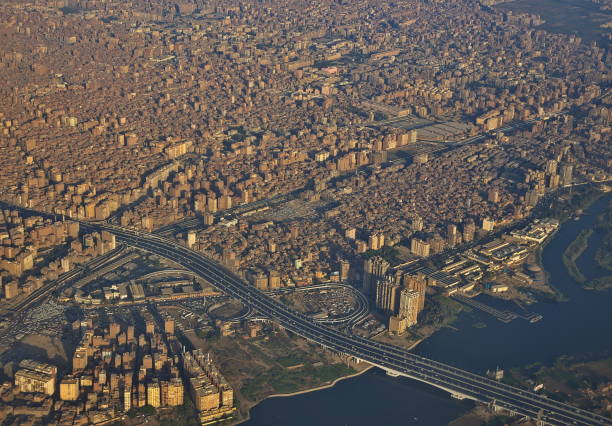 Approach to Cairo, Egypt, Africa