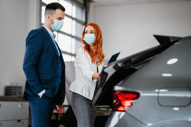 istock Car dealership business. 1472818011