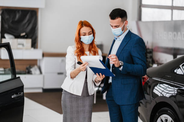 istock Car dealership business. 1472818064
