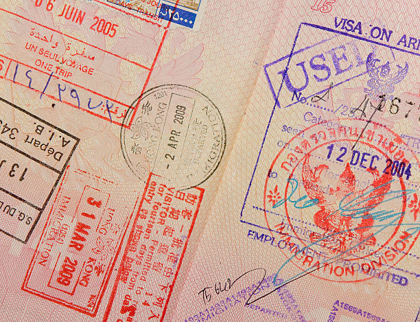 istock passport with thai and hongkong stamps 147282033