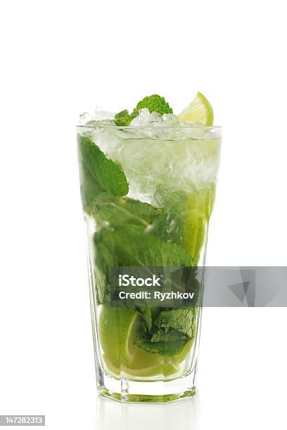 Cocktail Mojito Stock Photo - Download Image Now - Alcohol - Drink, Citrus Fruit, Cocktail