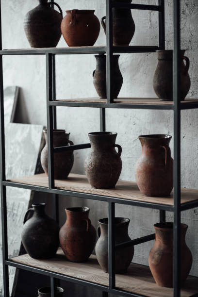 istock Art objects classical and contemporary painting retro sculptures and pottery 1472829520