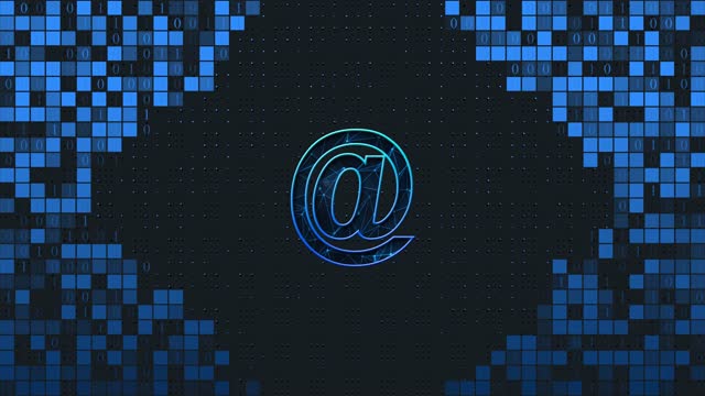 Mail protect internet icon Background