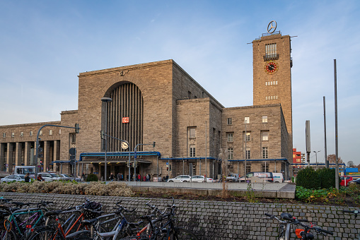 Malmo, Sweden - June 24, 2019: Malmo castle, 15th century fortress surrounded by a moat