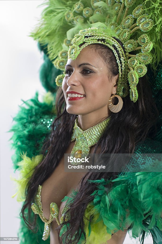 Ritratto di Carnevale - Foto stock royalty-free di Brasile