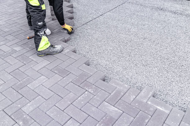 istock construction of a sidewalk made of concrete blocks, copy space 1472842645