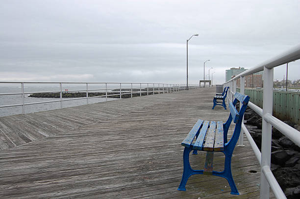 Boardwalk stock photo