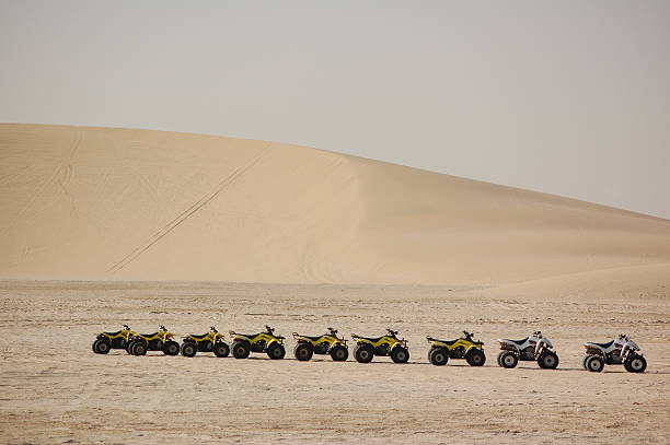 istock Quad Bikes in the Arab Desert 147284435