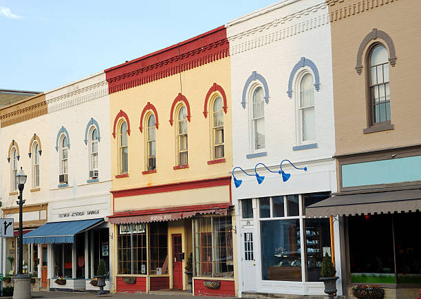 istock Quaint street scene 147285506