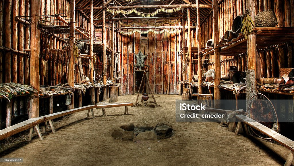 Einheimischen indische Hut - Lizenzfrei Leder Stock-Foto