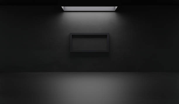 istock empty abstract industrial concrete interior. concrete floor and dark room. 3d illustration 1472873511