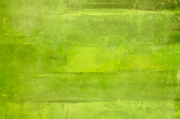 istock Abstract green canvas painting background 1472873522