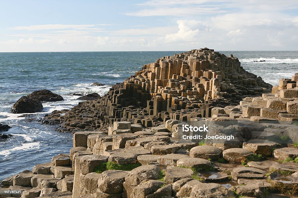 Гигант Causeway - Стоковые фото UNESCO - Organised Group роялти-фри