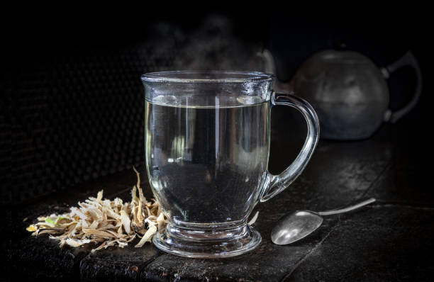 Ocotillo bark tea, Fouquieria Splendens stock photo