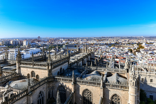 Cathedral of St. Mary of the See of Seville, also known as the Cathedra of Seville in Spain.