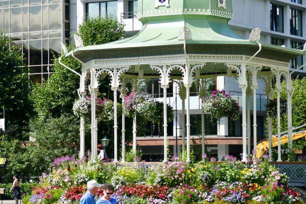 istock Bergen town square gazebo 1472883821