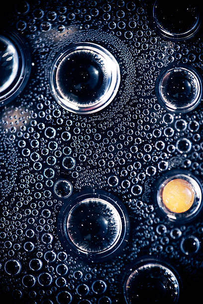 bubbles background stock photo