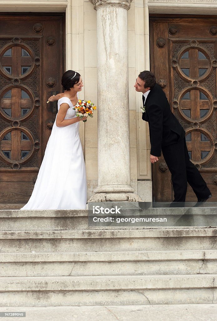 Le marié et la mariée - Photo de Adulte libre de droits