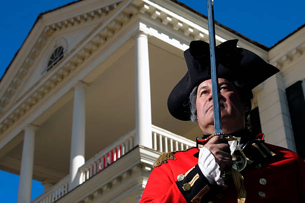 British Soldier stock photo