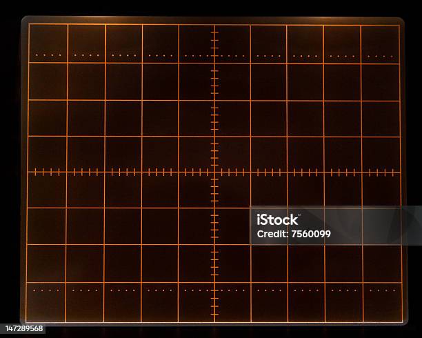 Oscillograph Ecrã - Fotografias de stock e mais imagens de Osciloscópio - Osciloscópio, Ecrã de dispositivo, Grelha