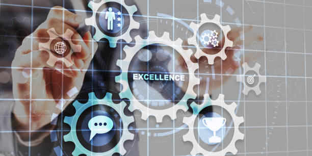 istock Business excellence manager. Business development concept 1472897261